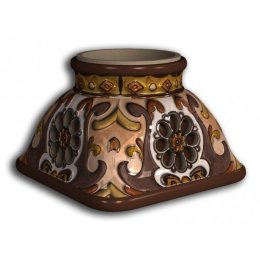 Конус КимрПечь D200 мм расписной большой с отверстиями